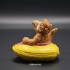 Figurine Alf bâteau jaune  1988 3,5 cm