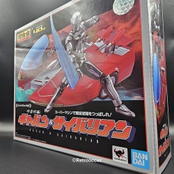 X-Or Figurine Space Sheriff Gavan & Saibarian / Roller Sky Chogokin